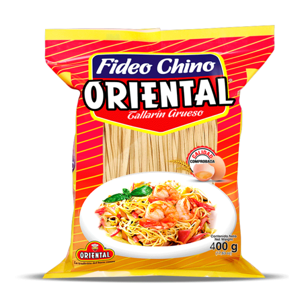 Fideo Chino Oriental Tallarin Grueso